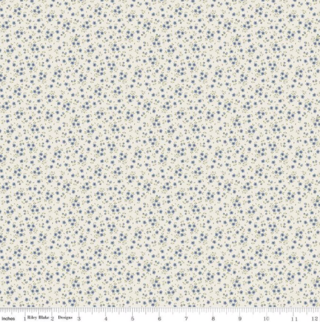 Anne of Green Gables - Ditsy Floral - Blue
